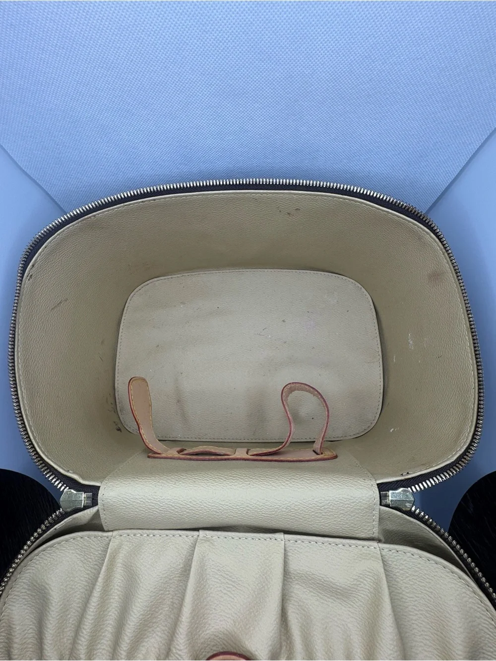 Louis Vuitton tan pattern top